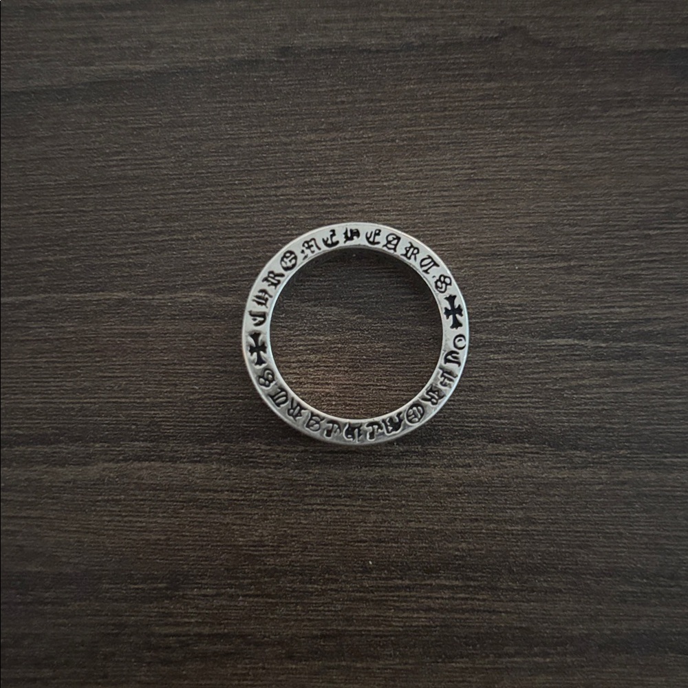 Chrome Hearts forever ring size 10 stylish vintage handcrafted, 2003